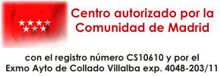 Centro autorizado por la Comunidad de Madrid